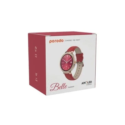 Porodo Belle Smart Watch - Red